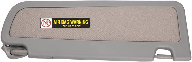 HIMIKI Left Driver Side Sun Visor Sunvisor Compatible with 2006 2007 2008 2009 2010 2011 06 07 08 09 10 11 Civic Replaces# 83280-SNA-A01ZC, Light Gray - Image 3